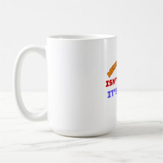 PSYCHISCHE GESUNDHEIT IST NICHT SELBSTVERSTÄNDLICH KAFFEETASSE