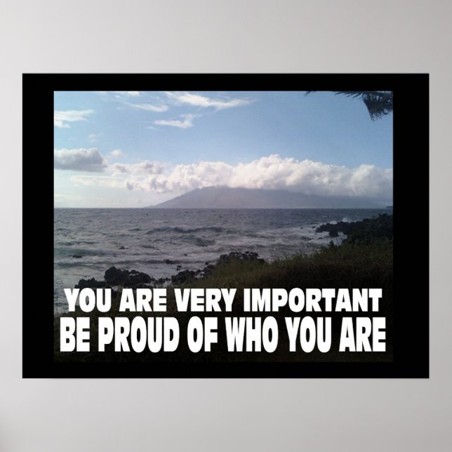 Psychische Gesundheit ist wichtig. Poster (Vorne)