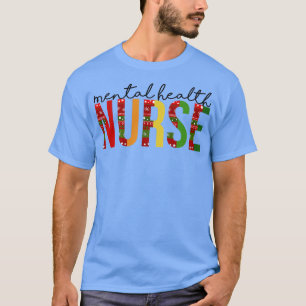 Psychische Gesundheit Krankenpflege Weihnachten Kr T-Shirt