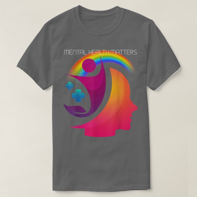 Psychische Gesundheit LGBt 4429 1972  T-Shirt (Design vorne)