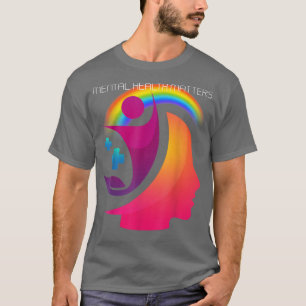 Psychische Gesundheit LGBt 4429 1972  T-Shirt