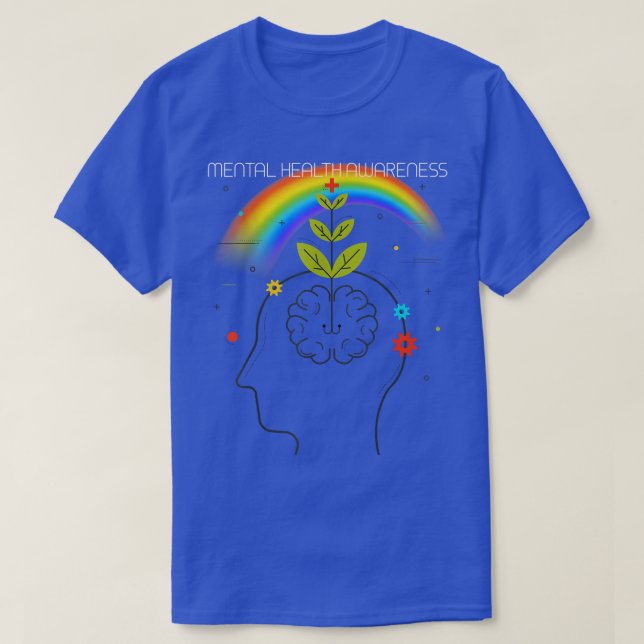 Psychische Gesundheit Lgbtq4498 2002 T-Shirt (Design vorne)