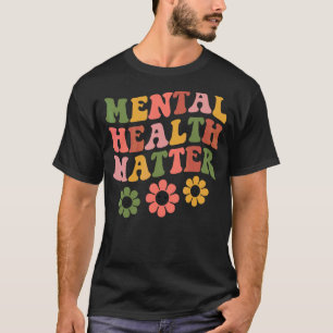 Psychische Gesundheit Materie menschliche Gehirnkr T-Shirt