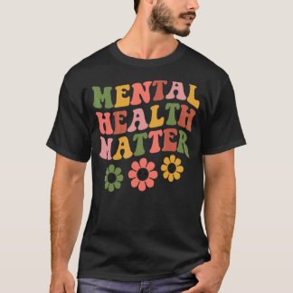 Psychische Gesundheit Materie menschliche Gehirnkr T-Shirt