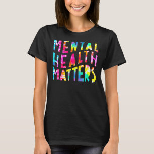 Psychische Gesundheit Materie menschliche Gehirnkr T-Shirt