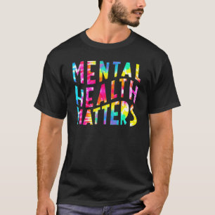 Psychische Gesundheit Materie menschliche Gehirnkr T-Shirt