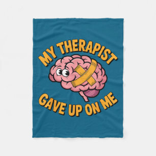 Psychische Gesundheit Mein Therapeut hat mich aufg Fleecedecke