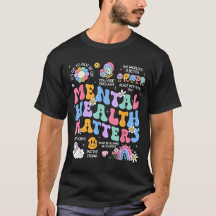 Psychische Gesundheit Menschliches Gehirn Krankhei T-Shirt