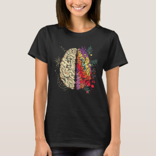Psychische Gesundheit Neurologe Neurologie Farbenf T-Shirt