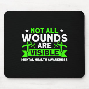 Psychische Gesundheit nicht alle Wunden sichtbar p Mousepad