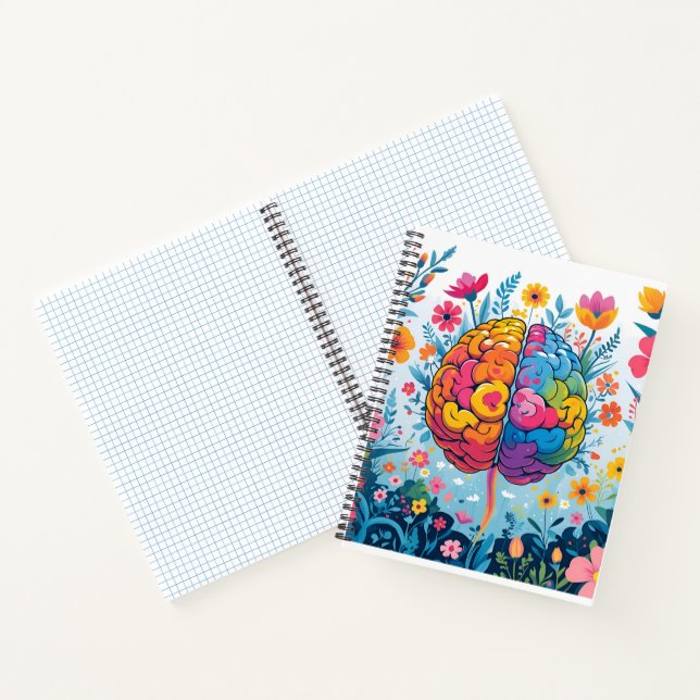 Psychische Gesundheit Notizbuch (Innenseite)