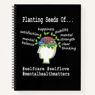 Psychische Gesundheit Notizbuch