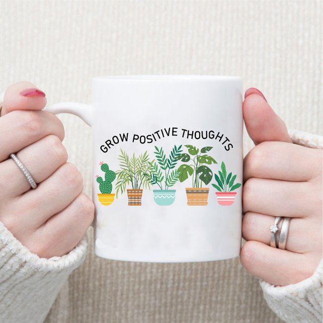 Psychische Gesundheit, positive Bejahung Kaffeetasse (Mental Health Matters, Positive Affirmation Coffee Mug)