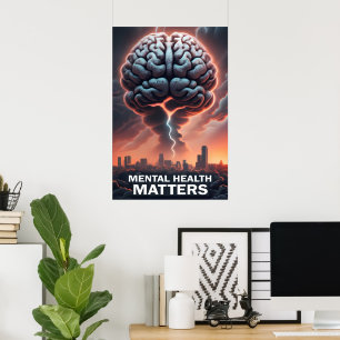 Psychische Gesundheit Poster