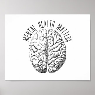 Psychische Gesundheit Poster