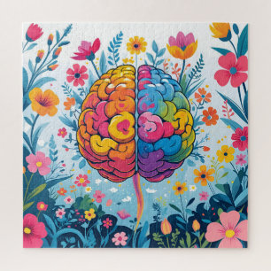 Psychische Gesundheit Puzzle