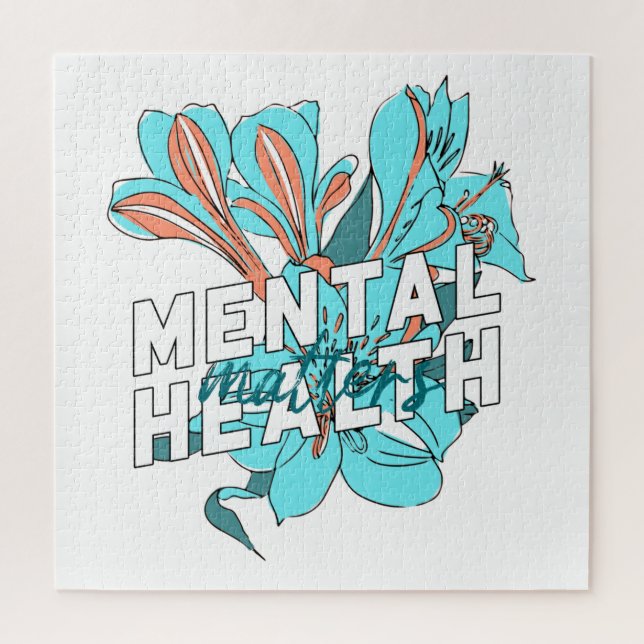 Psychische Gesundheit Puzzle (Vertikal)