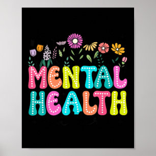 Psychische Gesundheit S Bewusstsein des menschlich Poster