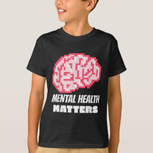 Psychische Gesundheit S Bewusstsein des menschlich T-Shirt