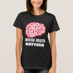 Psychische Gesundheit S Bewusstsein des menschlich T-Shirt