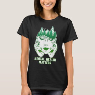 Psychische Gesundheit S Bewusstsein des menschlich T-Shirt