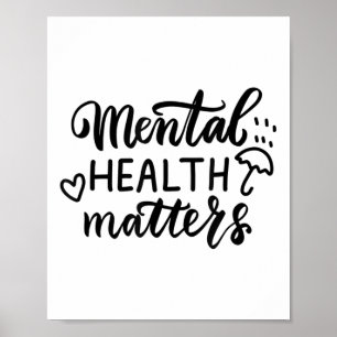 Psychische Gesundheit S Bewusstsein für psychische Poster