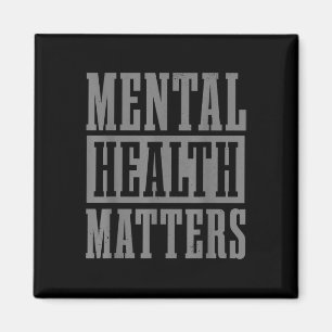 Psychische Gesundheit S Bewusstsein Monat Ende der Magnet