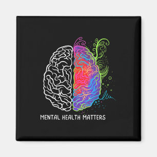 Psychische Gesundheit S Gehirnpsychische Erkrankun Magnet