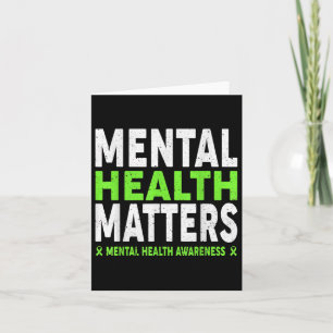Psychische Gesundheit S Mental Health Awareness Mo Karte