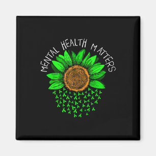 Psychische Gesundheit S Selbstachtung Blume Frauen Magnet