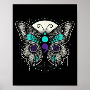 Psychische Gesundheit Selbstmordbewusstsein Semiko Poster