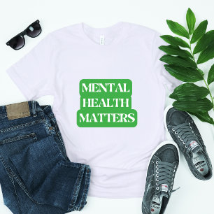 Psychische Gesundheit - Sensibilisierung verbreite T-Shirt