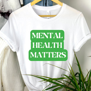 Psychische Gesundheit - Sensibilisierung verbreite T-Shirt