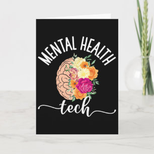 Psychische Gesundheit Tech Blumen Psychische Gesun Karte