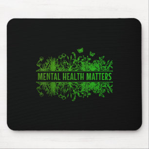 Psychische Gesundheit Vintage psychische Gesundhei Mousepad