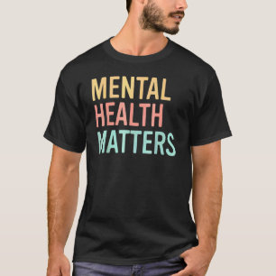 Psychische Gesundheit Wichtige Vorurteile für mens T-Shirt
