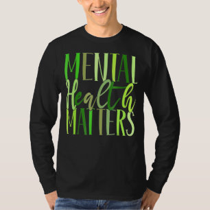 Psychische Gesundheit Wichtige Vorurteile für mens T-Shirt