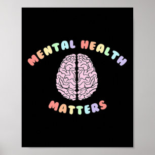 Psychische Gesundheit zählt 2 Poster