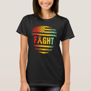 Psychische Gesundheitsaufklärung Amerikanische Fla T-Shirt