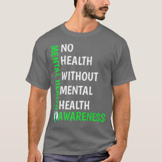 Psychische Gesundheitsbekämpfung Stigma Mental Hea T-Shirt