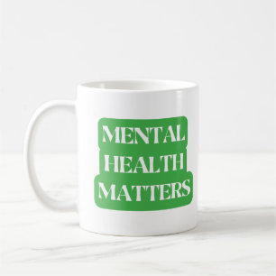 Psychische Gesundheitsfragen - Sensibilisierungs-B Kaffeetasse