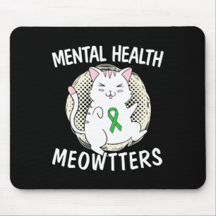Psychische Gesundheitsinstrumente Katzenjammer bee Mousepad