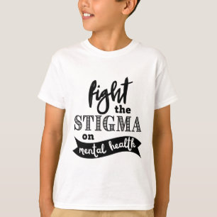 Psychische Gesundheitsprobleme bei Stigma T-Shirt