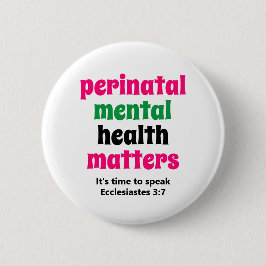 Psychische Gesundheitsprobleme Button