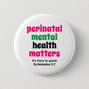 Psychische Gesundheitsprobleme Button