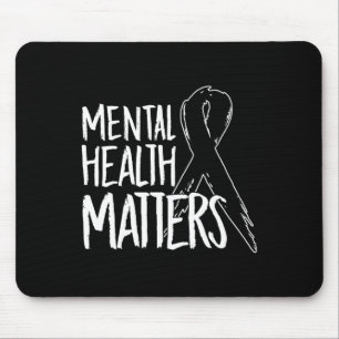 Psychische Gesundheitsprobleme Design Suizid bei A Mousepad