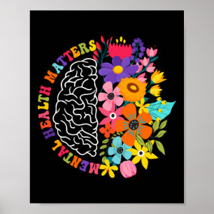 Psychische Gesundheitsprobleme Erkrankungen des me Poster