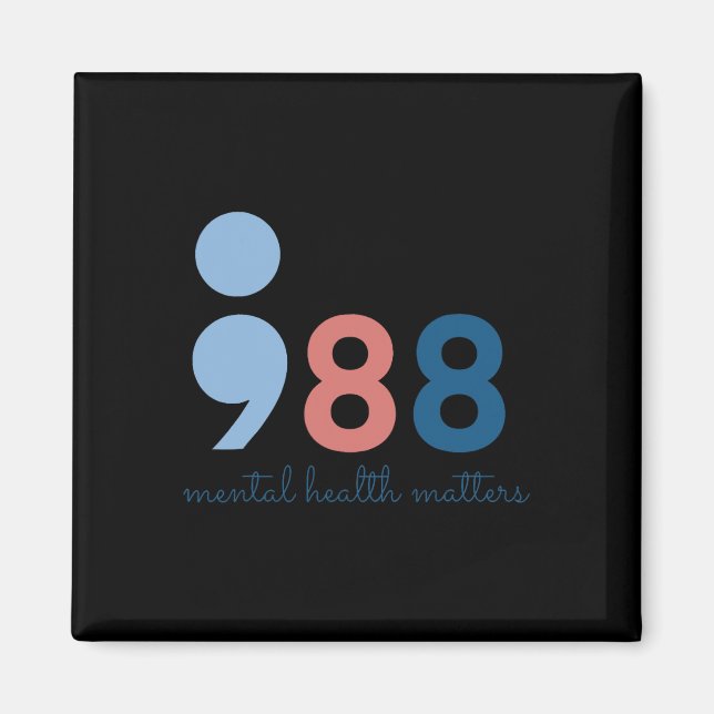 Psychische Gesundheitsprobleme Magnet (Vorne)