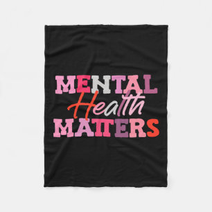 Psychische Gesundheitsprobleme Nationales Stressbe Fleecedecke