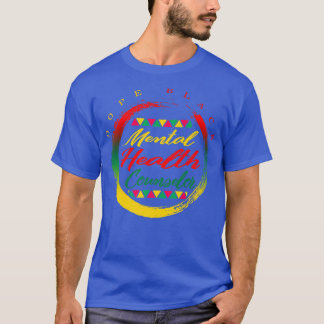 Psychische Gesundheitstherapeut Black Therapist St T-Shirt